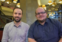 Quentin Clément et Léo Gabillard, fondateurs de Vinovillage. Quentin Clément et Léo Gabillard, fondateurs de Vinovillage.