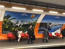 Pour la deuxième année, les ambassadeurs touristiques de l'Anjou font campagne à Paris. Pour la deuxième année, les ambassadeurs touristiques de l'Anjou font campagne à Paris.