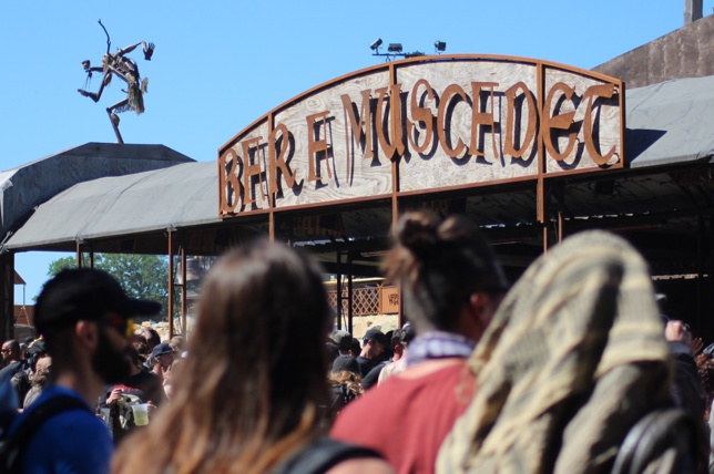 La bar à Muscadet du Hellfest sera fermé cette année. La bar à Muscadet du Hellfest sera fermé cette année.