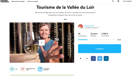 Du financement participatif pour la maison des vins et du tourisme Du financement participatif pour la maison des vins et du tourisme