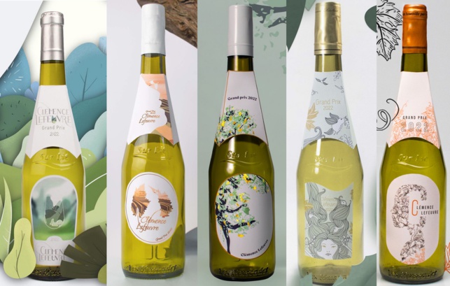 Votez pour l'étiquette de la cuvée Clémence Lefeuvre Votez pour l'étiquette de la cuvée Clémence Lefeuvre