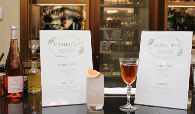 Le Cabernet d'Anjou décliné en cocktails Le Cabernet d'Anjou décliné en cocktails
