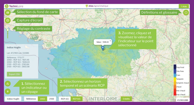 Quel climat sur la Loire dans 10, 30 ou 80 ans ? Quel climat sur la Loire dans 10, 30 ou 80 ans ?