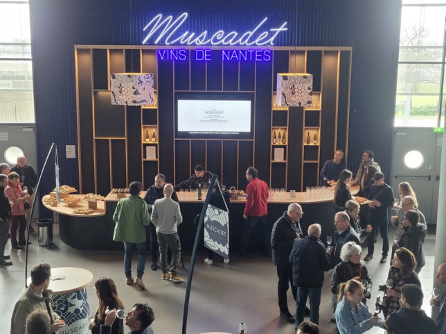 Le nouveau bar à Muscadet du Zénith de Nantes a été inauguré le 15 mars dernier.