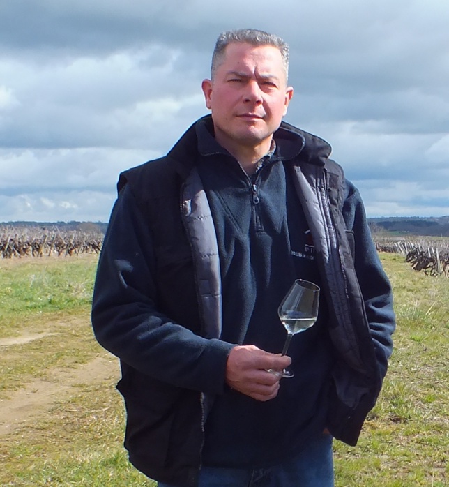 Christophe Merlaud, vigneron à Vallet et lauréat du Grand Prix Clémence Lefeuvre 2024. Crédit : DR.