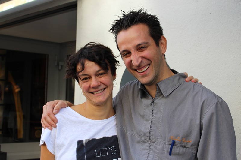Solène Gatinault et Nicolas Guiet, deux des 30 restaurateurs participants à l'opération l'é.Paulée Nantaise.