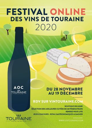 Festival des vins de Touraine et Biotyfoule : éditions « on line » cette année
