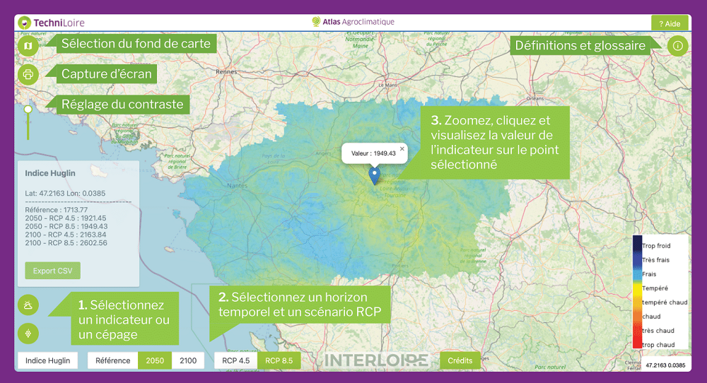 Quel climat sur la Loire dans 10, 30 ou 80 ans ? Quel climat sur la Loire dans 10, 30 ou 80 ans ?