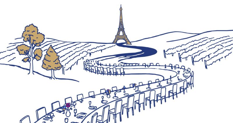 Les rouges de Loire régalent sur les quais parisiens