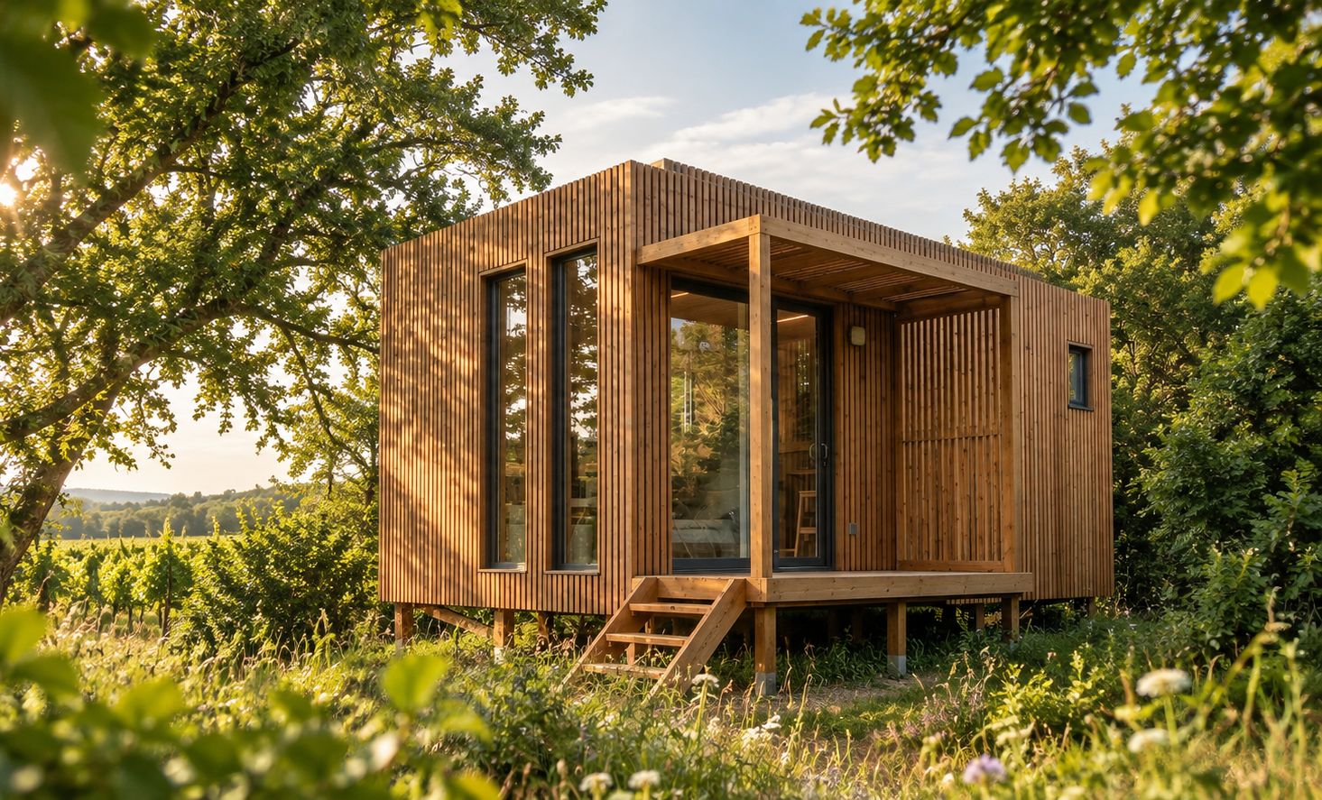 ​Des lodges au cœur des vignes, sans contrainte pour les vignerons