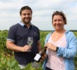 Stéphane Cottenceau et Mathilde Ollivier viennent de lancer leur première cuvée de vin sans alcool à partir de melon B.