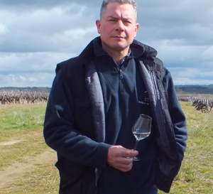 Christophe Merlaud, vigneron à Vallet et lauréat du Grand Prix Clémence Lefeuvre 2024. Crédit : DR.