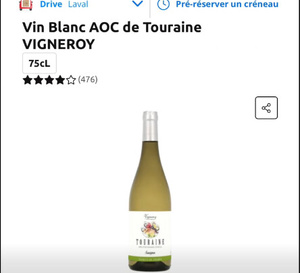 Prix du vin : l’AOC Touraine interpelle Carrefour... qui nous répond